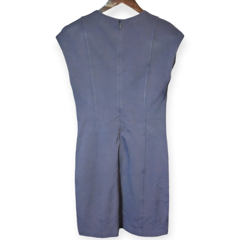 Theory Sleeveless Stretchy Minimalist Shift Dress